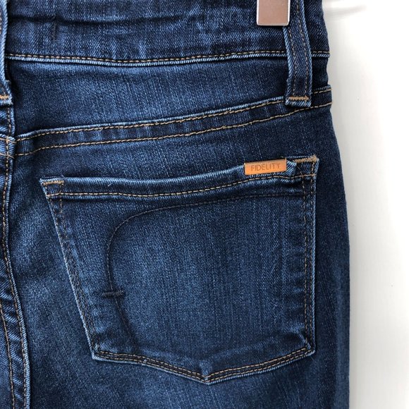 Fidelity Jeans 24 Denim Charlie Chevy Blue Jason Trotzuk - Picture 8 of 16